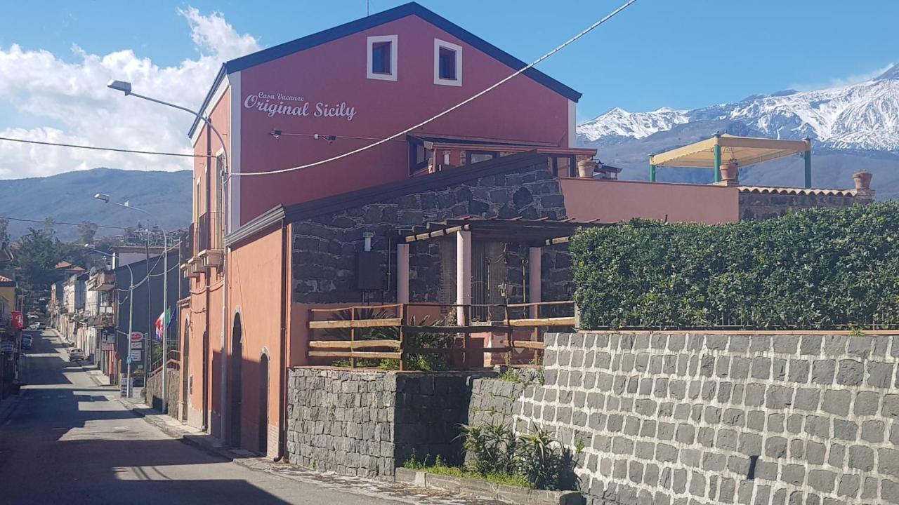 Original Sicily House Vila Santa Venerina Exterior foto