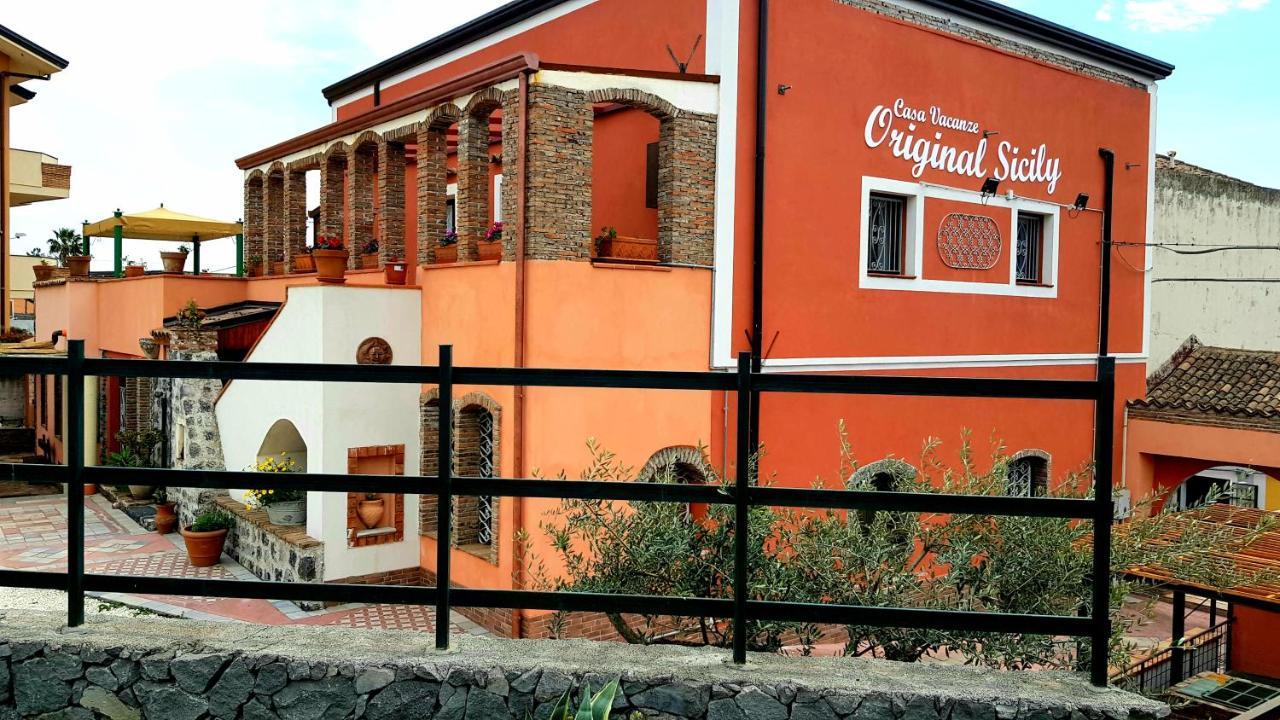 Original Sicily House Vila Santa Venerina Exterior foto